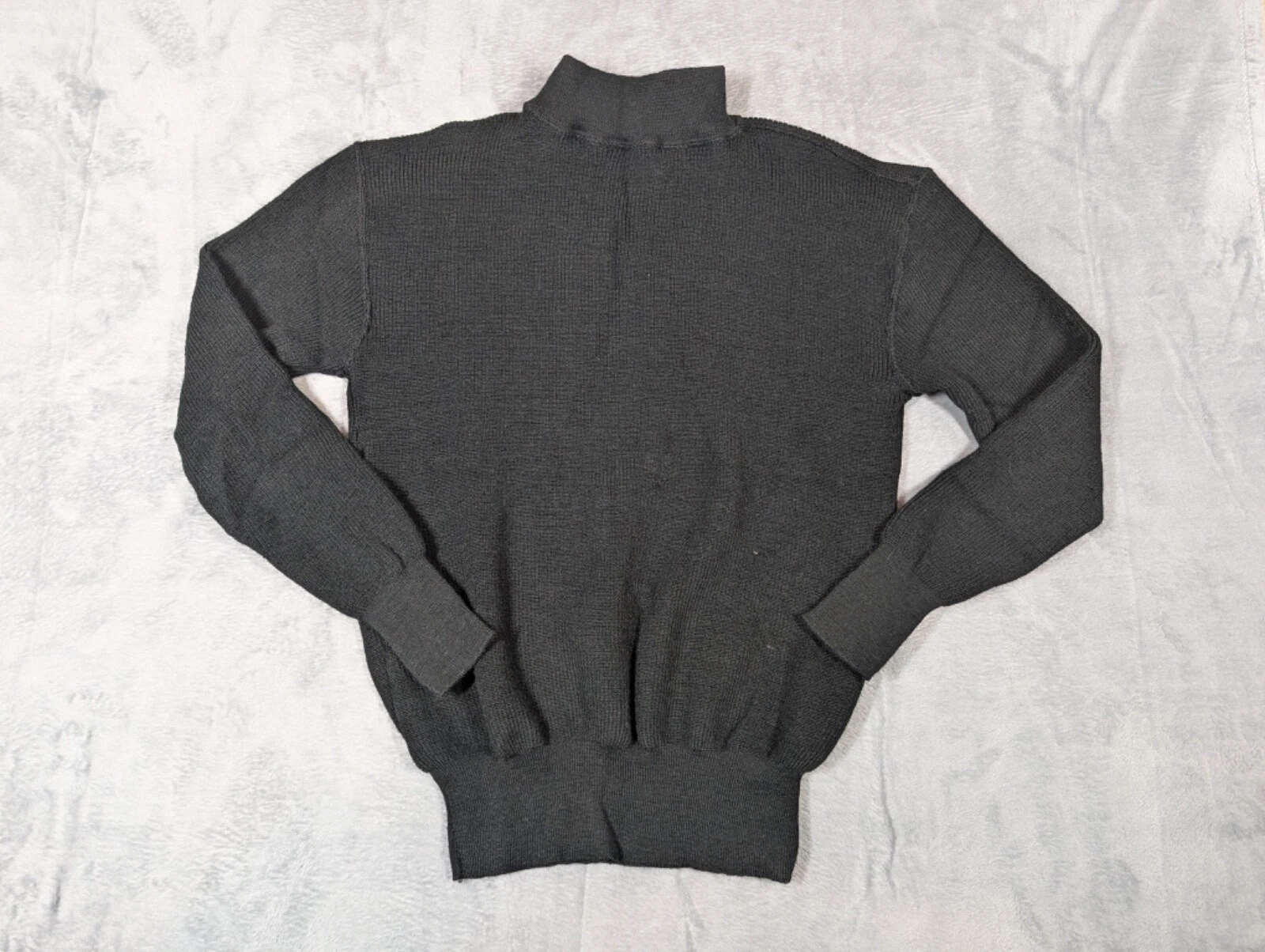 Mens Wool Sweater Vintage Military Fr Fire Resistant Sz M medium
