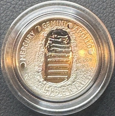 2019S Apollo 11 Proof Commemorative Half Dollar 50C FREE SHIPPING