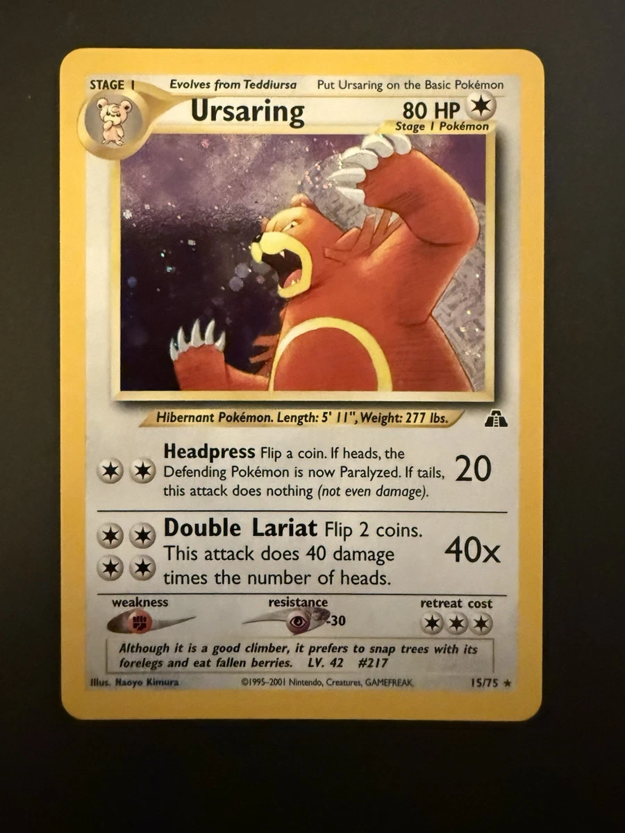 Ursaring Pokémon TCG Cards for sale | eBay