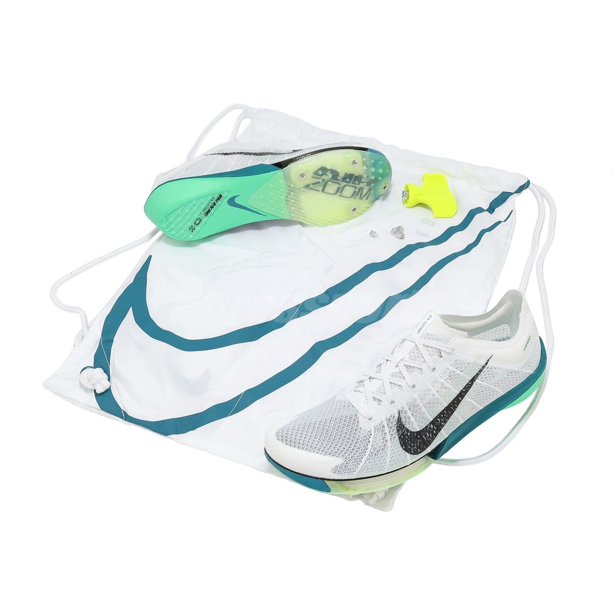 Nike Air Zoom Victory 2 White Electric Algae Men Track Field