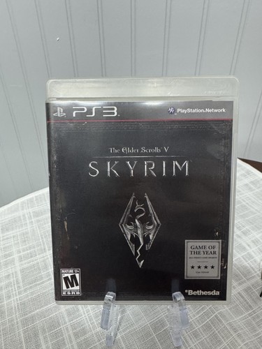 The Elder Scrolls V Skyrim - PS3 PlayStation 3 | Tested CIB 93155117624 ...