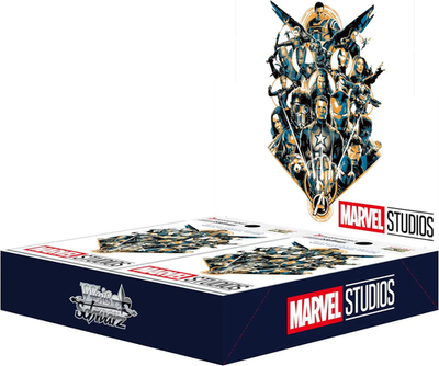 weiss marvel booster box Card Game Schwarz Japanese 16 Packs style homage art Weiss Schwarz Marvel Vol.3 Marvel