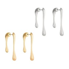 Fashion Irregular Line Drop Earrings Simple Pendant Earrings Statement Jewelry