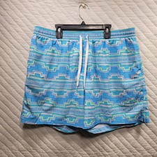 Chubbies Shorts Mens XXL 2XL Blue The Desert Dawns Swim Trunks 5.5" Inseam