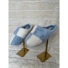 MIA Slipper 7 Plush Footbed Slide Scuffette Fuzzy