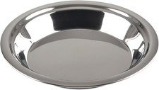 Lindy's Stainless Steel 9 inch Pie pan, Silver