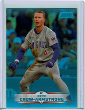 2025 Topps Stadium Club - Pete Crow-Armstrong #86 Light Blue Foil