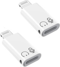 2Pack Lightning Male to USB C Female Charging Adapter, Mfi Certified Type C Cha