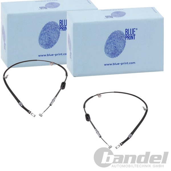 2X Blue Print Handbremsseile Passend FüR Honda Accord Links+Rechts-image