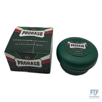 Proraso Shaving Soap inklusive Seifenschale, 150 ml, erfrischen... 8004395001149