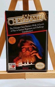 Chessmaster NES Game Nintendo Entertainment System In Box With Manual