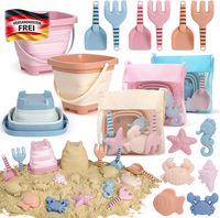 Sandspielzeug Set Kinder 18 StüCk Mit Eimer Strand Sandformen Wasser Wasserform