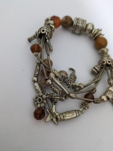 Atemberaubendes Laura Ashley Vintage Armband, Steinperlen/Charms - Bild 3 von 5
