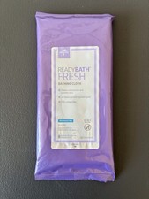 ReadyBath Fresh Cloths - 8 Count, Soft Disposable Bathing Wipes
