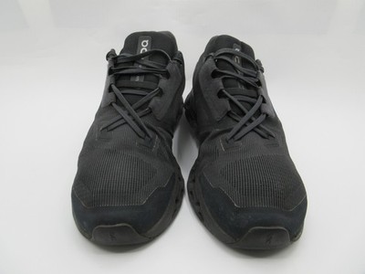 On Cloudstratus Shoes Mens Size 12.5 Black CloudTec Running