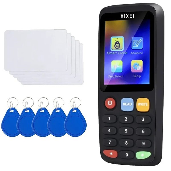 Lector de tarjetas inteligentes RFID clave clonación copiadora IC ID token copia duplicador escritor de insignias