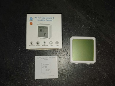 Tuya WIFI Smart Thermometer Hygrometer Temperatur Feuchtigkeitssensor LCD Sensor