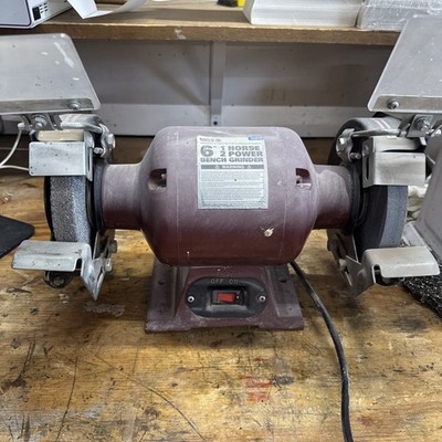 Matco Tools BG612 6  Bench Grinder 1/2 Hp Dual Working 