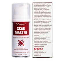 Ebanel Adv. Silicone Scar Gel w/ Allantoin, Emu Oil, Vitamin E Old New Scar