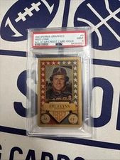 FRED LYNN ALL STAR CREDIT CARD GOLD 1983 PERMA-GRAPHICS PSA 9 #3 RED SOX