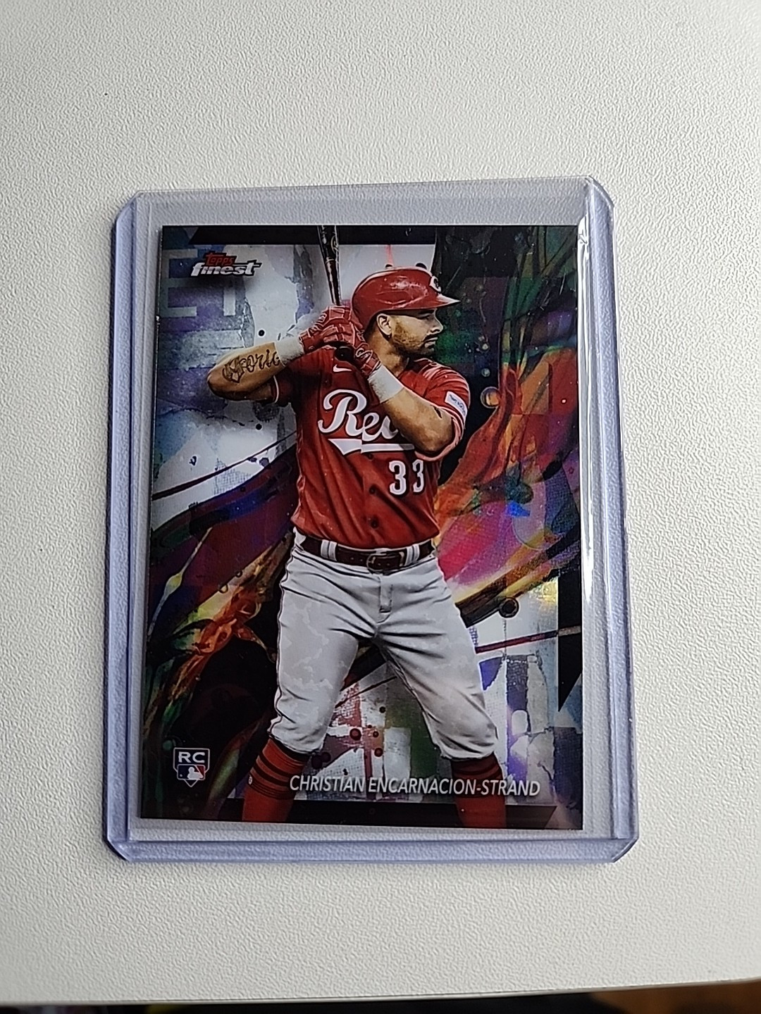 2024 Topps Finest Christian Encarnacion-Strand RC #4 Cincinnati Reds