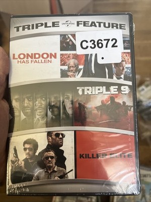 London Has Fallen/Triple 9/Killer Elite Triple Feature (DVD) Gerard Butler