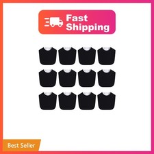 lazyrhino 8 Pack Baby Bibs Unisex Adjustable with Snaps Ultra Soft Absorbent ...