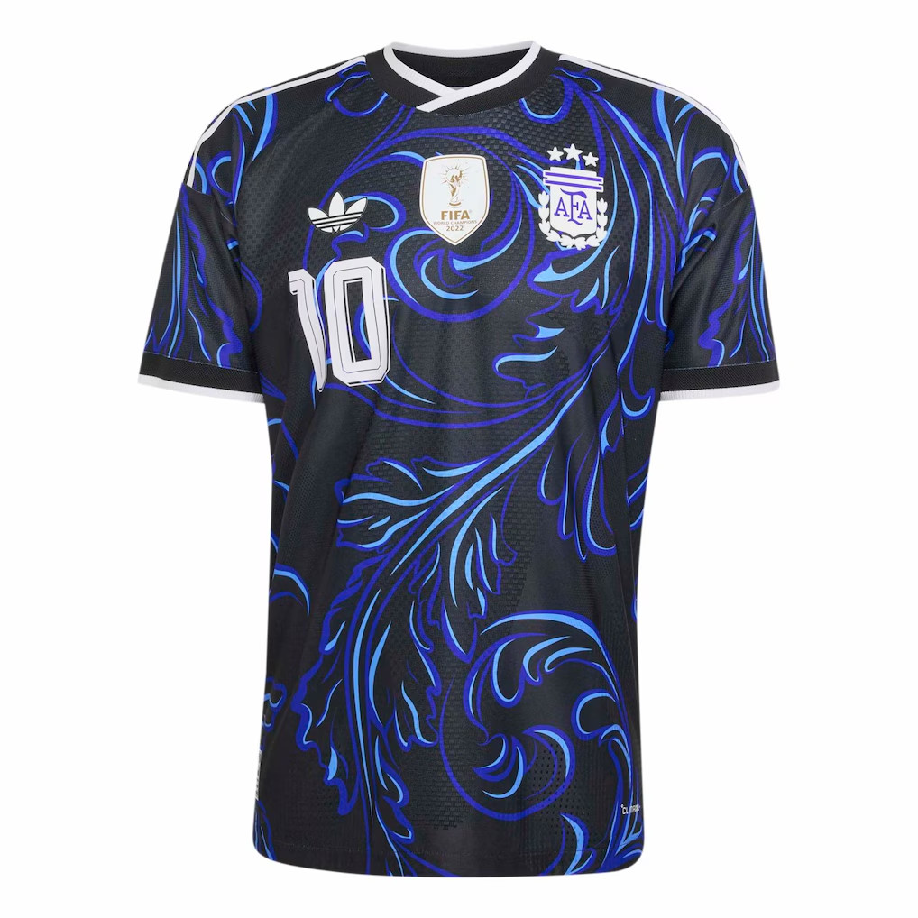 adidas Lionel Messi Argentina 2026 Away Authentic Player Jersey Black NWT