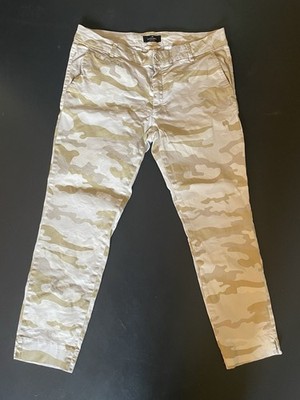 Mason s Damen Hose Weiß/beige/gold Größe 40