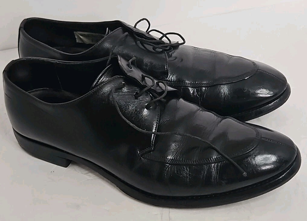 PRADA Man's Black Split Toe/ Toe Stitched Oxford … - image 10