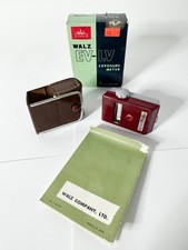 Walz EV-LV Exposure Light Meter for Fillm Cameras