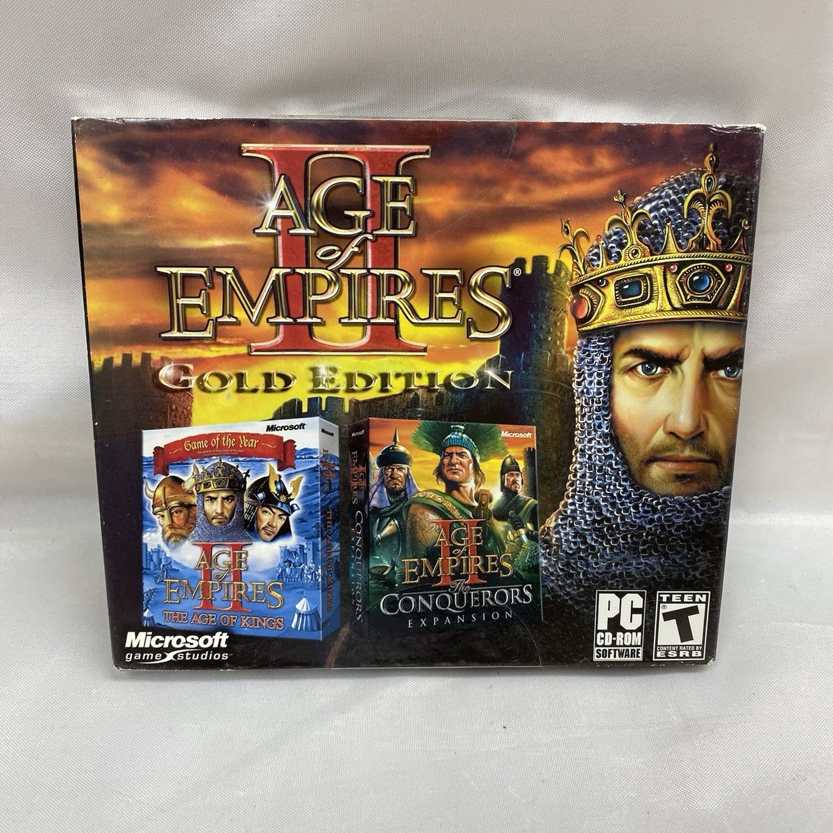 Age of Empires II: Gold Edition Jewel Case (PC, 2010) for