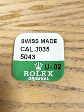 Genuine Rolex Minute Wheel 3035, 5043 - New Sealed Package