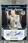 2024-25 Panini UConn Connecticut JIM CALHOUN Private Signings Autograph