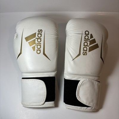  adiSPEED 10oz ゴールド ボクシンググローブ Adidas Speed 50 Boxing Gloves White Gold 10oz Sparring | eBay