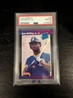 1989 Donruss - Rated Rookie Ken Griffey Jr #33 *Denotes* on Back (RC)