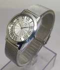 Rare vintage Seiko Slim Tank Quartz Japan Made Silver Dial Men's Wrist Watch