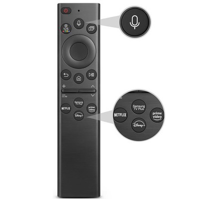Replacement Voice Remote for Samsung Smart TV BN59-01385A QLED Crystal UHD 4K 8K