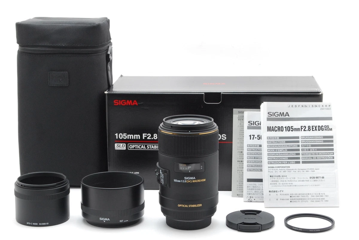 Sigma EX f/2.8 Camera Lenses 105mm Focal for sale | eBay