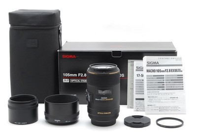 *MINT IN BOX* SIGMA MACRO 105mm F/2.8 Lens EX DG OS HSM For Sigma SA From Japan