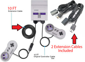 Super Nintendo Classic Mini Edition Gaming Console - All USA SNES 721+ Games