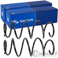 2X Sachs Fahrwerksfedern Satz Vorne Passend FÜR Fiat Punto Links+Rechts | 998