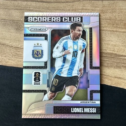 World Cup Lionel Messi 2026 Panini Prizm World Cup Lionel Messi #15 Silver Prizm