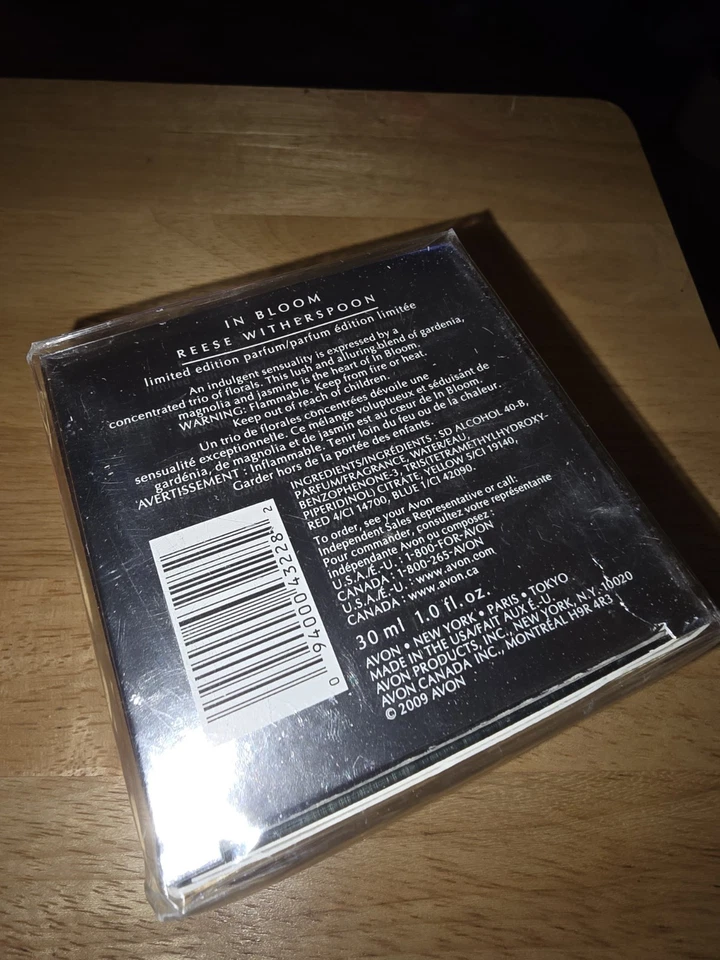 Perfume In Bloom de Reese Witherspoon 1 fl oz edición limitada nuevo en caja Foto 3 de 3