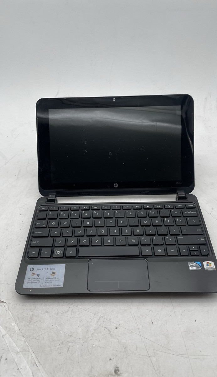 HP Mini 210 1142CL Intel Atom Windows Laptop Unit Only No HDD