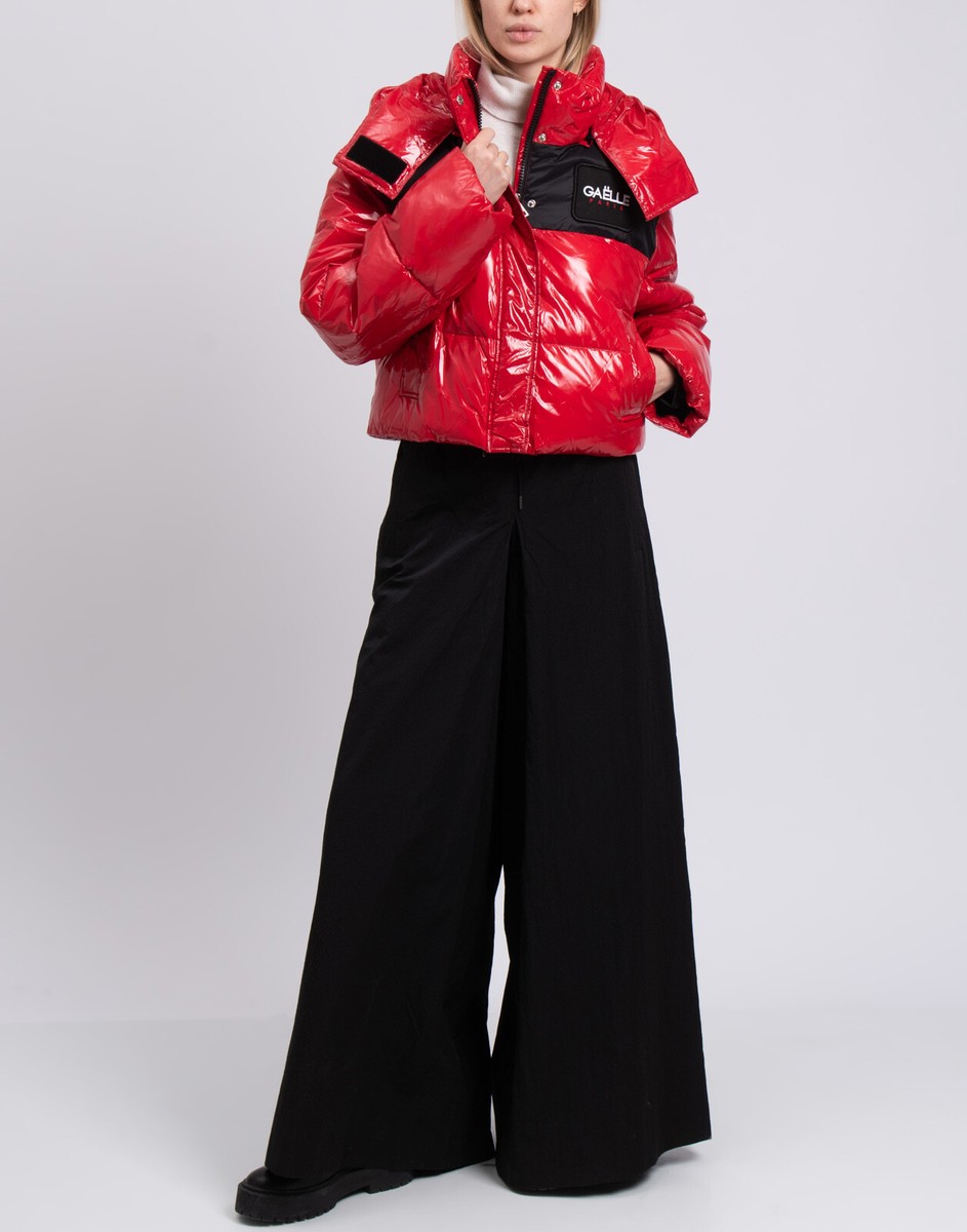 RRP €250 GAELLE PARIS Puffer Jacket IT40 US4 UK8 S Logo