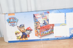 paw patrol book and toy organizer