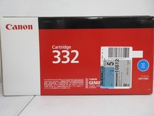 Genuine Canon 332 Color Laser Printer Toner Cartridge CYAN LBP7780C SEALED