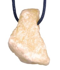 Rohstein Anhänger | Naturstein Edelstein gebohrt | Schmuckanhänger mit Bohrung