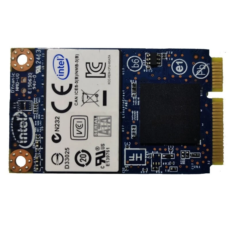 Intel 60GB SSDMCEAC060B3 G84799-201 G81345-200 mSATA 3.0 SSD Soild State Drive - Image 4 of 4